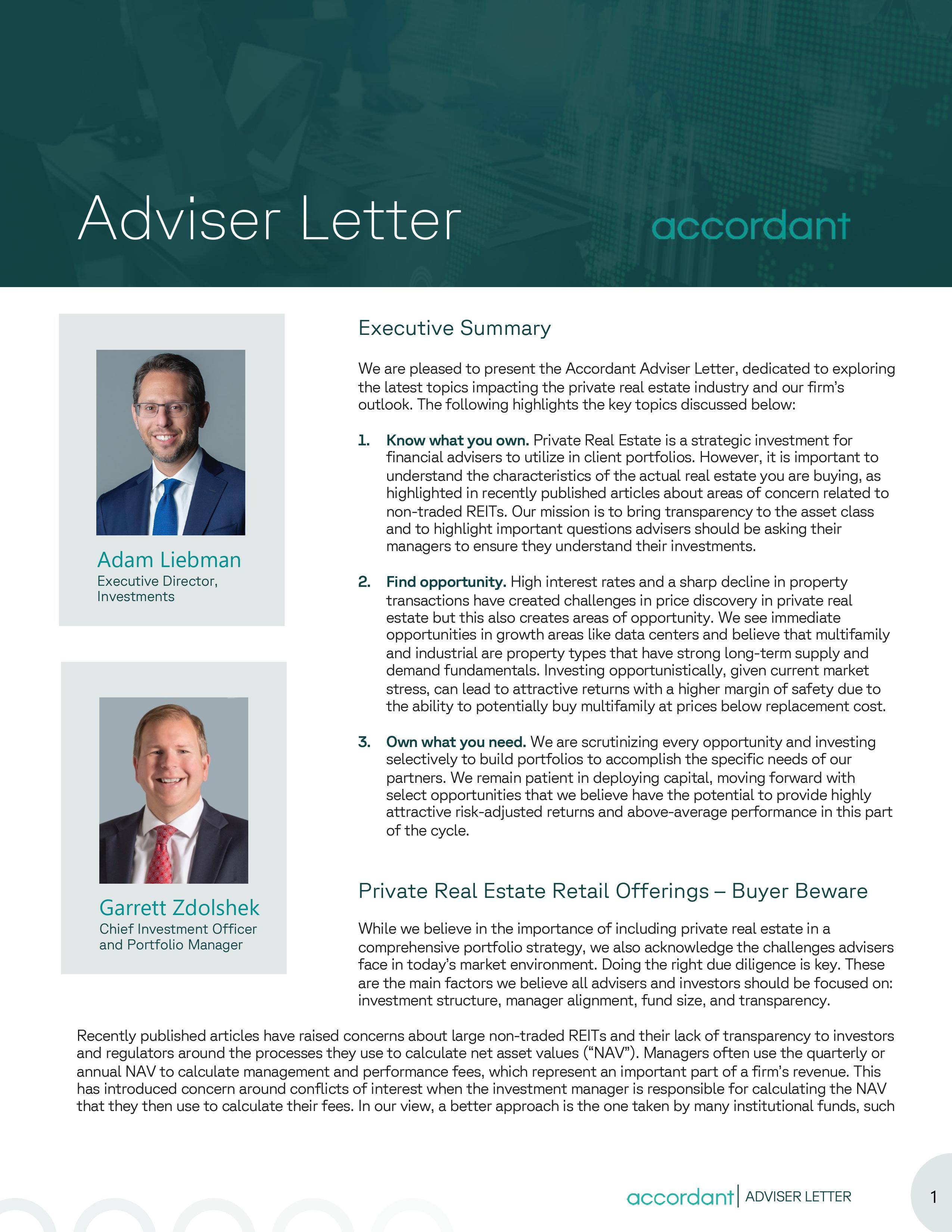 Adviser Letter June 2024
